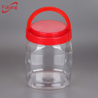 1800ml circular food plastic bottle