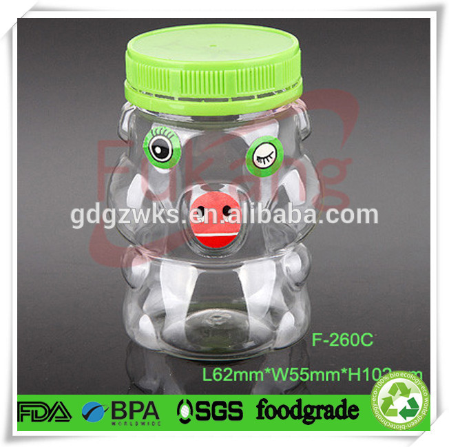 260ml food grade plastic bottle