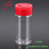 100ml food grade clear plastic spice jars bottle