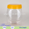 Big Round Plastic Bottle for Biscuit Packaging PET Cookie Bottle Cookie Jar