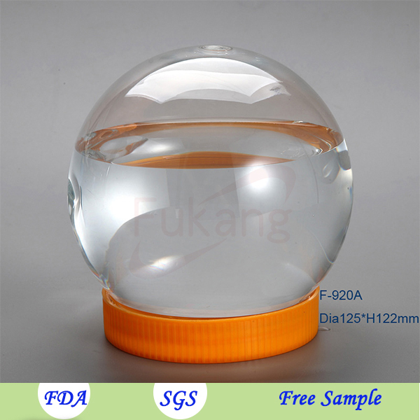 920ml spherical food grade plastic bottle