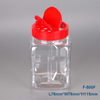 140ml hight quality hot sale plastic spice bottle with grinder cover