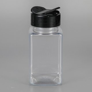 145ml square seasoning plastic bottle