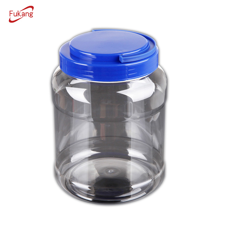 Large Capacity Clear Candy Plastic Storage Jar with Lids