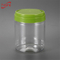 20 oz round plastic food container jar with colored lids